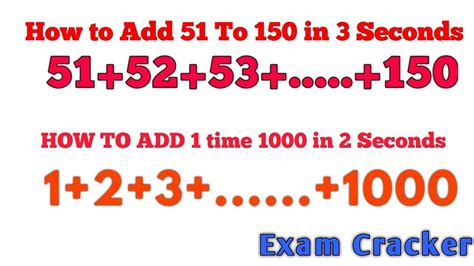 add 1 to 100 consecutively.